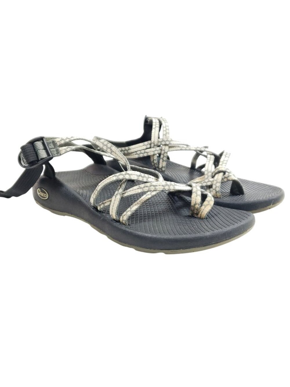 Chaco Womens Size W11 Z/Cloud Sandals Gray Adjustable Straps Vibram Sole
